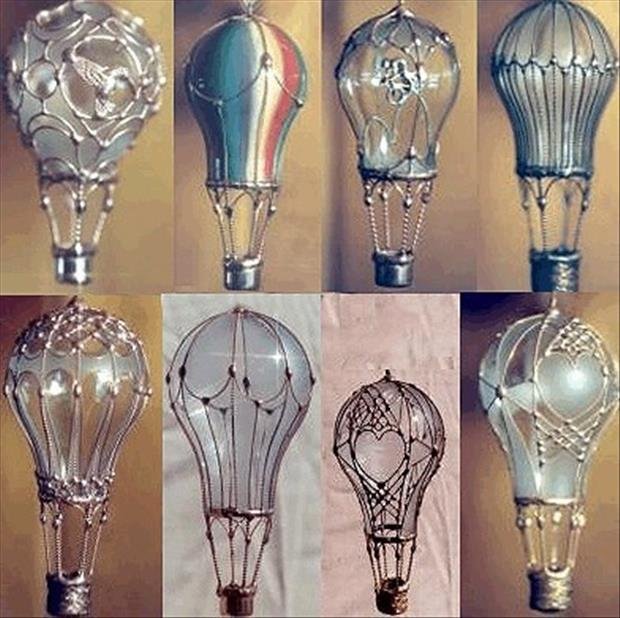 Поделки из лампочек своими руками: мастер-классы и лучшие идеи