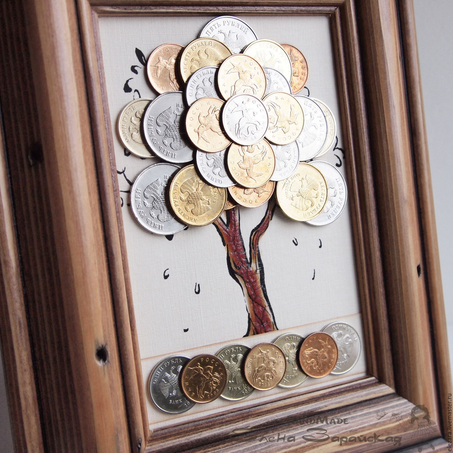 Денежное дерево из монет своими руками (26 фото): пошаговый мастер-класс по изготовлению дерева из пайеток и золотых монеток