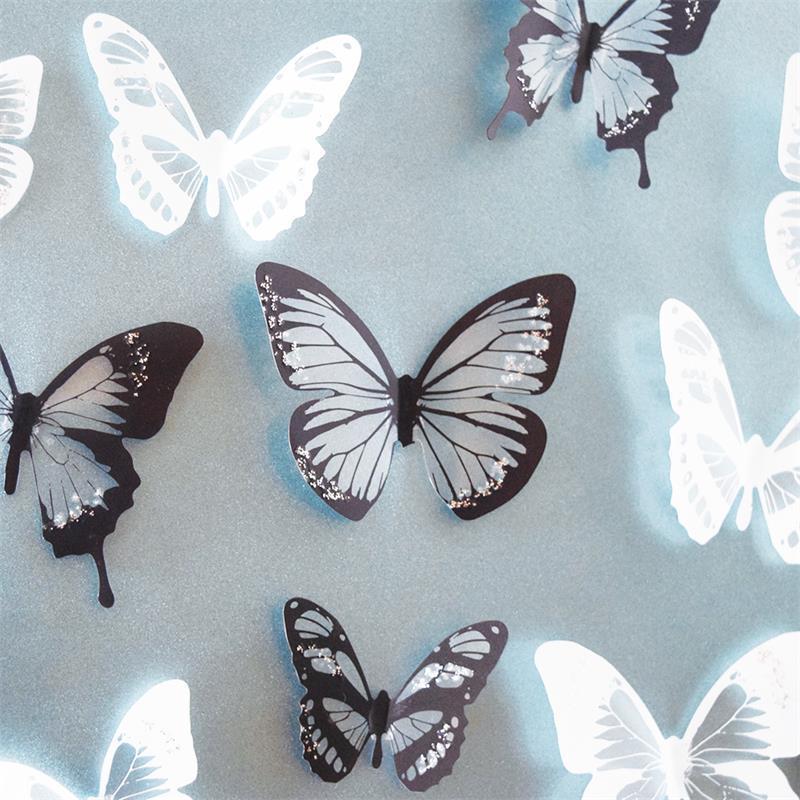 Бабочки на стене: фото [70 идей и декор своими руками] 2019