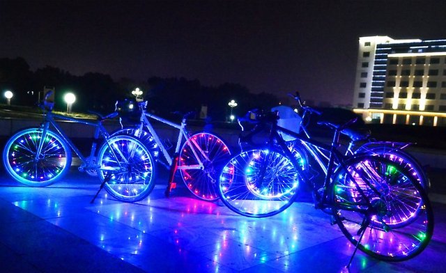 Светодиодная подсветка колес