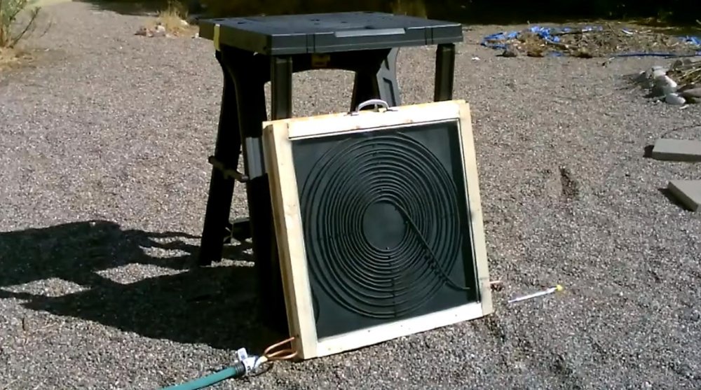 Воздушный солнечный коллектор своими руками: простая инструкция