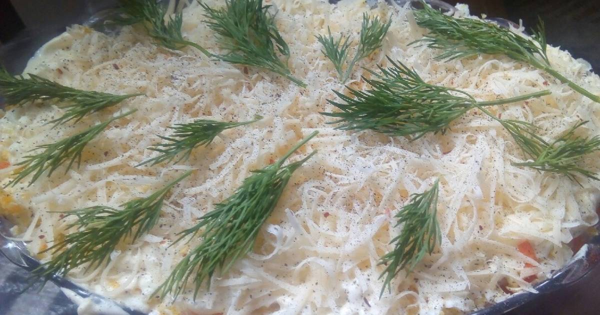 Салат мимоза классический - 8 домашних вкусных рецептов приготовления