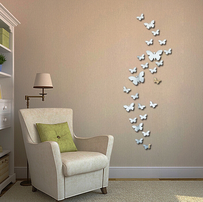 Бабочки для декора интерьера (52 фото): оригинальные идеи и примеры