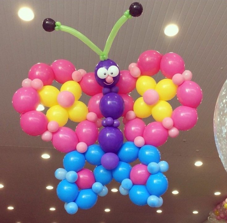 Веселые игрушки из воздушных шаров