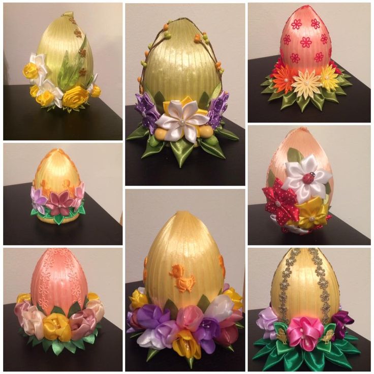 Вальс цветов на пасхальном яйце