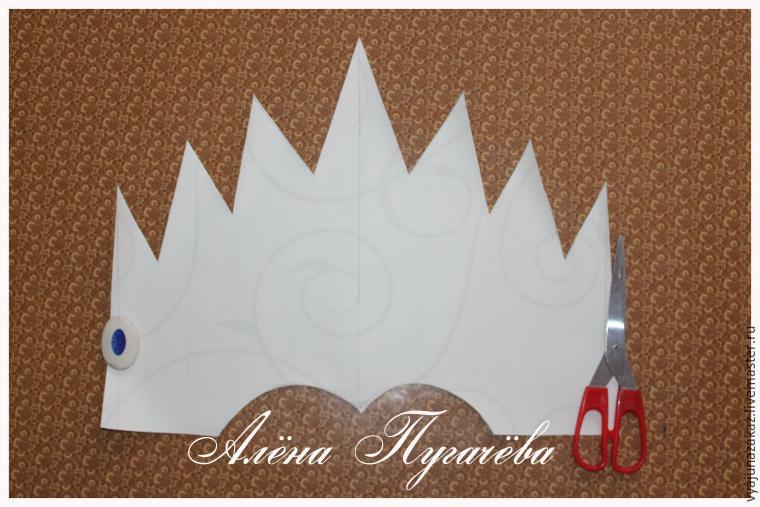 Корона для снежной королевы!!! - канзаши - страна мам