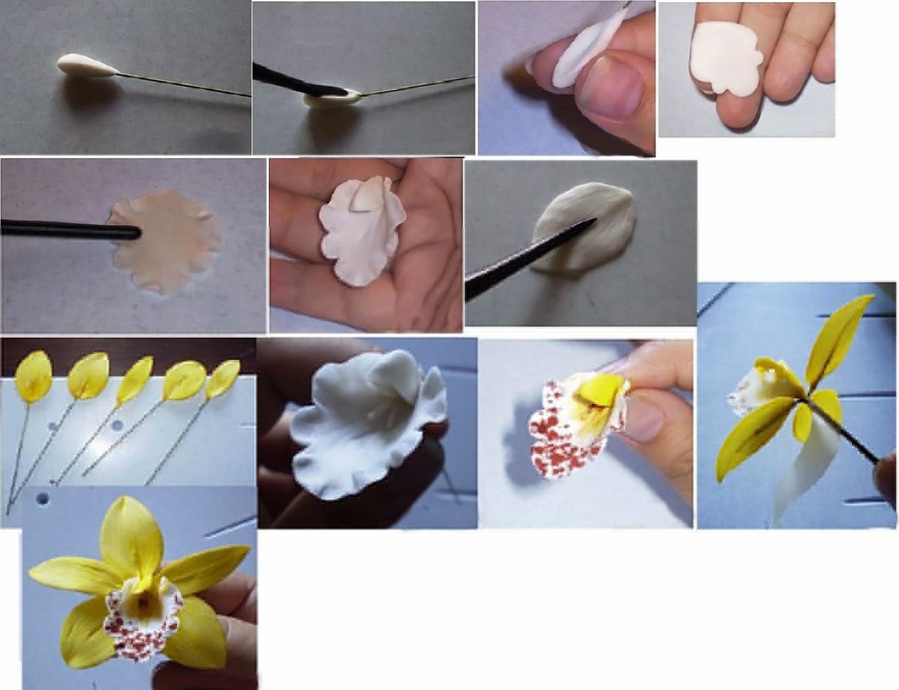 Цветы из полимерной глины (120 фото): инструкция, шаблоны, схемы изготовления, мастер-класс, секреты мастериц