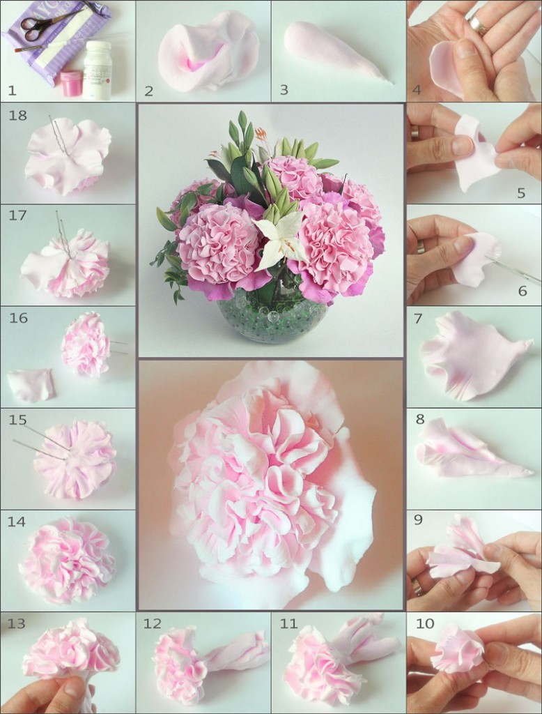 Как сделать цветы из полимерной глины - пошаговый мастер-класс для начинающих с фото примерами